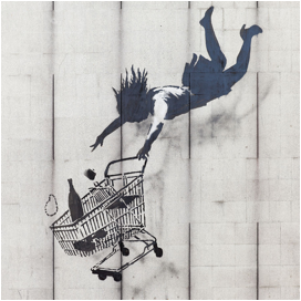 File source: http://commons.wikimedia.org/wiki/File:Shop_Until_You_Drop_by_Banksy.JPG